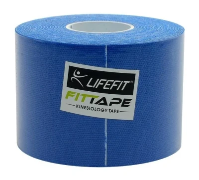 Lifefit Kinesion tape 5cmx5m, tmavě modrá
