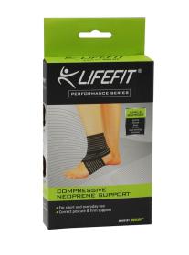 Lifefit Kompresní sportovní bandáž kotníku Bk-101