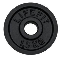 Lifefit Kotúč 1.5kg Angular kovový pre 30mm tyč