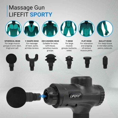 Lifefit Masážní pistole Sporty
