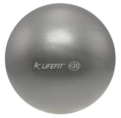 Lifefit Míč Overball 20cm stříbrný