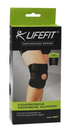 Lifefit Neoprenová bandáž BN304 Koleno otevřené s výztuhou