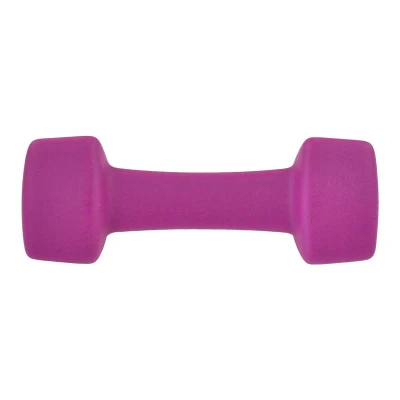 Lifefit Neoprenová činka Triangle 1 x 3.0 kg bordó