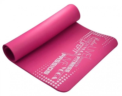 Lifefit Podložka YOGA MAT EXKLUZIV , 100x60x1cm, světle růžová (VÝPRODEJ)