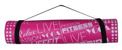 Lifefit Podložka YOGA MAT EXKLUZIV , 100x60x1cm, svetloružová (VÝPREDAJ)