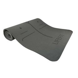 Lifefit Podložka Yoga MAT Lotos Duo 183x58x0.6cm černá