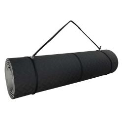 Lifefit Podložka Yoga MAT Lotos Duo 183x58x0.6cm černá
