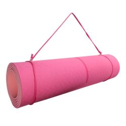 Lifefit Podložka Yoga MAT Lotos Duo 183x58x0 6cm růžová (VÝPRODEJ)