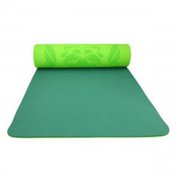 Lifefit Podložka Yoga MAT Lotos Duo 183x58x0,6cm zelená