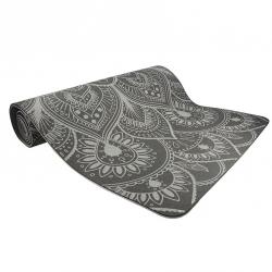 Lifefit Podložka Yoga MAT Mandala Duo 183x58x0,6cm černá