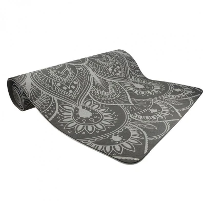 Lifefit Podložka Yoga MAT Mandala Duo 183x58x0,6cm černá