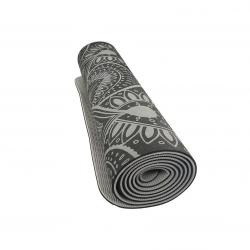 Lifefit Podložka Yoga MAT Mandala Duo 183x58x0,6cm černá
