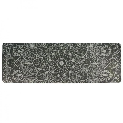 Lifefit Podložka Yoga MAT Mandala Duo 183x58x0,6cm černá