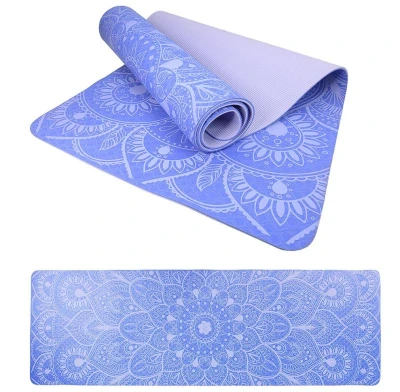 Lifefit Podložka Yoga MAT Mandala Duo 183x58x0 6cm modrá Lifefit Podložka Yoga MAT Mandala Duo 183x58x0 6cm modrá