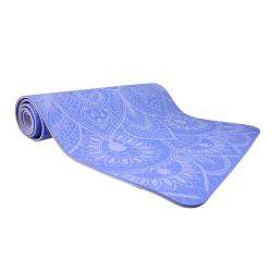 Lifefit Podložka Yoga MAT Mandala Duo 183x58x0 6cm modrá