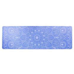 Lifefit Podložka Yoga MAT Mandala Duo 183x58x0 6cm modrá