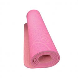 Lifefit Podložka Yoga MAT Mandala Duo 183x58x0,6cm růžová