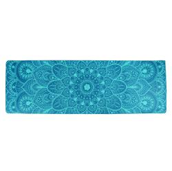 Lifefit Podložka Yoga MAT Mandala Duo 183x58x0 6cm tyrkysová