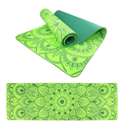 Lifefit Podložka Yoga MAT Mandala Duo 183x58x0 6cm zelená Lifefit Podložka Yoga MAT Mandala Duo 183x58x0 6cm zelená