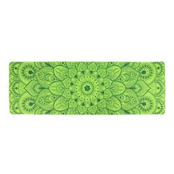 Lifefit Podložka Yoga MAT Mandala Duo 183x58x0 6cm zelená