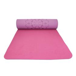 Lifefit Podložka Yoga MAT Relax Duo 183x58x0 6cm bordó