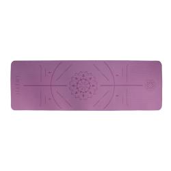 Lifefit Podložka Yoga MAT Relax Duo 183x58x0 6cm bordó