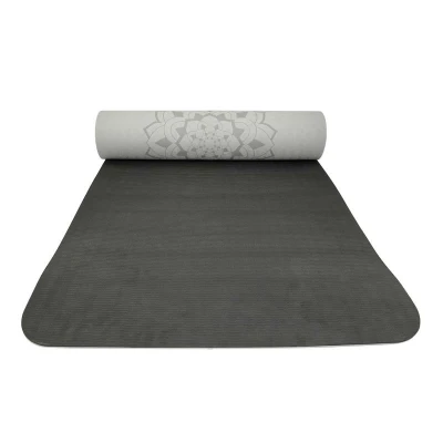 Lifefit Podložka Yoga MAT Relax Duo 183x58x0,6cm černá