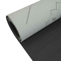 Lifefit Podložka Yoga MAT Relax Duo 183x58x0,6cm černá