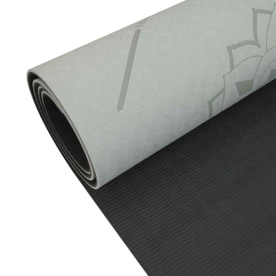 Lifefit Podložka Yoga MAT Relax Duo 183x58x0,6cm černá