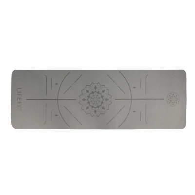 Lifefit Podložka Yoga MAT Relax Duo 183x58x0,6cm černá
