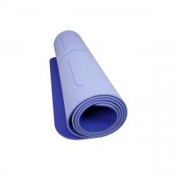 Lifefit Podložka Yoga MAT Relax Duo 183x58x0,6cm modrá