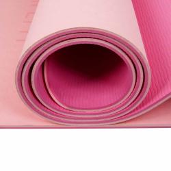 Lifefit Podložka Yoga MAT Relax Duo 183x58x0 6cm růžová