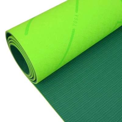 Lifefit Podložka Yoga MAT Relax Duo 183x58x0,6cm zelená