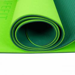 Lifefit Podložka Yoga MAT Relax Duo 183x58x0,6cm zelená
