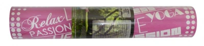 Lifefit Podložka YOGA MAT TPE, 183x61x0.4cm, růžová