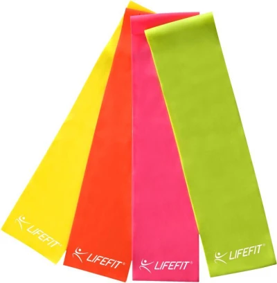 Lifefit Posilovací guma FLEXBAND 0.45, žlutá Lifefit Posilovací guma FLEXBAND 0.45, žlutá