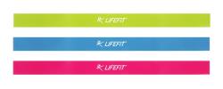 Lifefit Posilovací gumy Soft medium hard 3ks Lifefit Posilovací gumy Soft medium hard 3ks