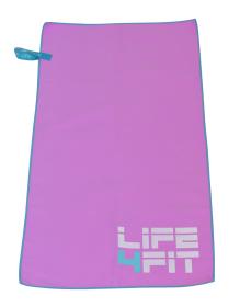 Lifefit rychleschnoucí ručník z mikrovlákna 70x140cm růžový
