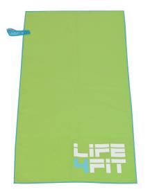 Lifefit rychleschnoucí ručník z mikrovlákna 70x140cm zelený