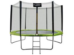 Lifefit Trampolína 305 cm vč. sítě a schůdků Lifefit Trampolína 305 cm vč. sítě a schůdků