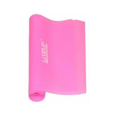 LiveUp Aerobic guma posilovací guma 120 x 15 cm růžová LiveUp Aerobic guma posilovací guma 120 x 15 cm růžová