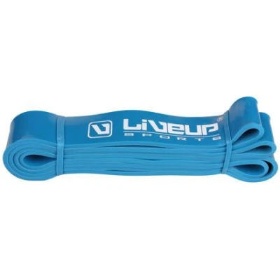 LiveUp Aerobic guma posilovací guma 208 x 0,45 cm modrá LiveUp Aerobic guma posilovací guma 208 x 0,45 cm modrá