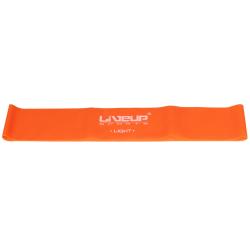 LiveUp Aerobic guma posilovací guma 50 x 5 cm oranžová LiveUp Aerobic guma posilovací guma 50 x 5 cm oranžová