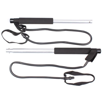 LiveUp Fit stick posilovací tyč s gumou