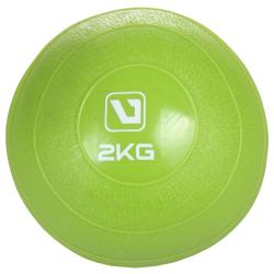 LiveUp Weight ball míč na cvičení zelená