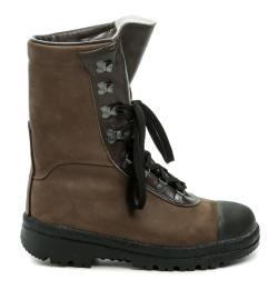 Livex 382-1 hnědá nubuk pánská zimní nadměrná obuv