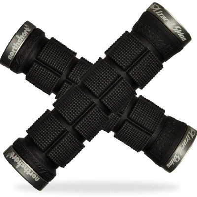 Lizard Skins Gripy Dual-clamp Lock-on Northshore Černá Lizard Skins Gripy Dual-clamp Lock-on Northshore Černá