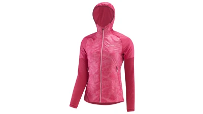 Löffler HOODED HYBRID ARCTIC PL ACTIVE 2022 růžová dámská bunda
