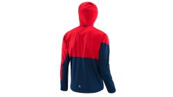 Löffler HOODED GTX ACTIVE 2022 červeno-modrá pánská zimní bunda