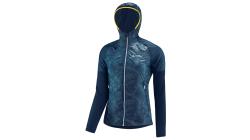 Löffler HOODED HYBRID ARCTIC PL ACTIVE 2022 modrá dámská bunda